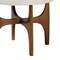 Baxton Studio Theo Japandi Cream Boucle Fabric and Walnut Brown Finished Rubberwood Ottoman Footstool 228-12966-ZORO - alternate 5